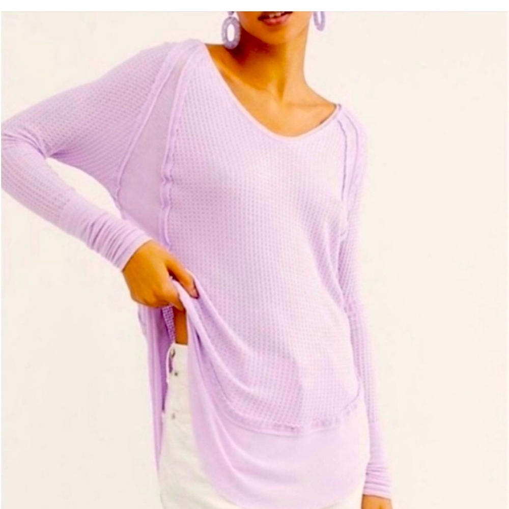 We the Free People purple, lavender, lilac color Catalina Thermal